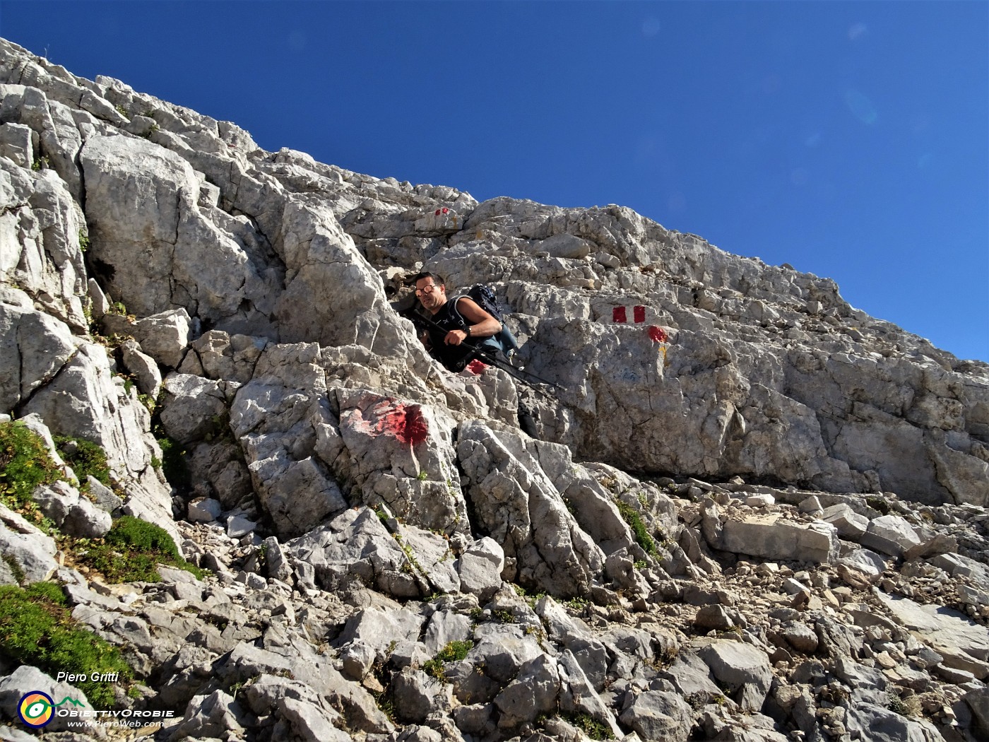 45 Ultimo impegnativo strappo su rocce .JPG